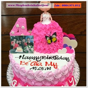 Bánh Sinh Nhật Công Chúa - BQ43